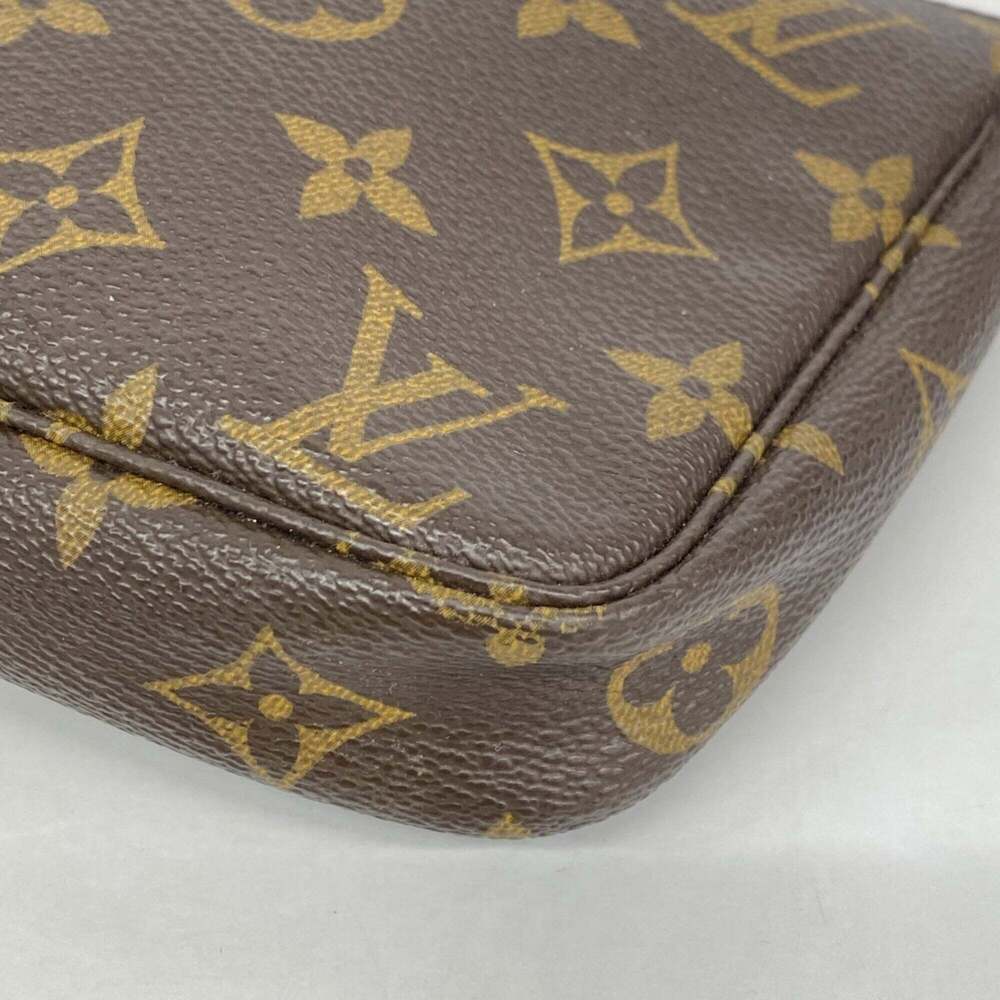 LOUIS VUITTON Brown Monogram Pochette Pouch - Picture 9 of 11